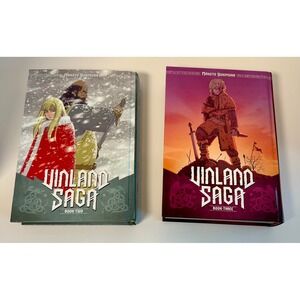 Vinland Saga Hardcover Manga Book Two and Three Makoto Yukimura Kodansha Comics